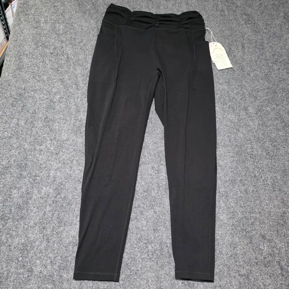 Ruched Waist Pants Leggings 1x